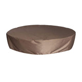 Maxbell Swimming Pool Cover Waterproof Hot Tub Above Ground Pool Solid Dust Cover coffee