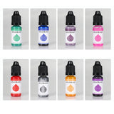 Maxbell 24x 10ml Epoxy Resin Pigment, Liquid Epoxy Dye Translucent Resin Colorant