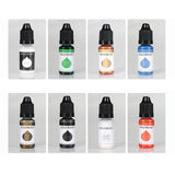 Maxbell 24x 10ml Epoxy Resin Pigment, Liquid Epoxy Dye Translucent Resin Colorant