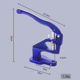 Maxbell Protable Hand Snap Pressing Machine Setting Tool for Fastener Press Studs