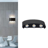 Maxbell Wall Light Bedroom Warm White LED Sconce Hotel Home Bedside Indoor 6W Black