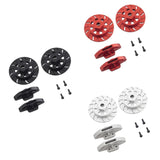 Maxbell RC Brake Disc with Mount for Axial RBX10 RC Climbing Car Vehicle Model red