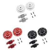 Maxbell RC Brake Disc with Mount for Axial RBX10 RC Climbing Car Vehicle Model red