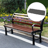 Maxbell Bench Swing Chair Cushion Seat Pad Garden Furniture Indoor Outdoor Decorate Dark gray 150x50cm