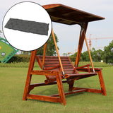 Maxbell Bench Swing Chair Cushion Seat Pad Garden Furniture Indoor Outdoor Decorate Dark gray 150x50cm