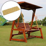 Maxbell Bench Swing Chair Cushion Seat Pad Garden Furniture Indoor Outdoor Decorate Khaki 120x50cm