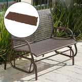 Maxbell Bench Swing Chair Cushion Seat Pad Garden Furniture Indoor Outdoor Decorate Coffee 150x50cm