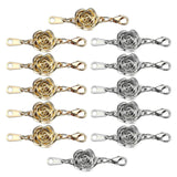 Maxbell Magnetic Clasps Connector Jewelry Necklace Bracelet Clasp 6 Silver 6 Gold