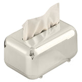 Maxbell Tissue Box Napkin Holder for Living Room Bedroom Bathroom Office Car Silver