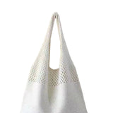 Maxbell Summer Beach Lady Shoulder Bag Causal Handbag Hand Bag Women Totes White