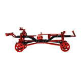 Maxbell 1:24 RC Frame Chassis for Axial SCX24 90081 Deadbolt Chevrolet C10 DIY Parts Red