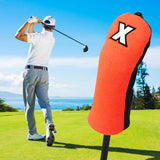 Maxbell Golf Head Cover Club Headcover Guard Protector  Orange 24x11cm