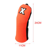 Maxbell Golf Head Cover Club Headcover Guard Protector  Orange 24x11cm