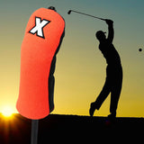 Maxbell Golf Head Cover Club Headcover Guard Protector  Orange 24x11cm