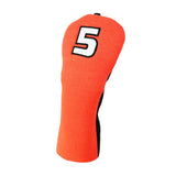 Maxbell Golf Head Cover Club Headcover Guard Protector  Orange5 29x13cm