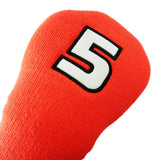 Maxbell Golf Head Cover Club Headcover Guard Protector  Orange5 29x13cm