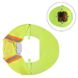 Maxbell Hard Hat Sun Shield Reflective Brim Mesh Sun Shade Fluorescence