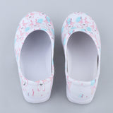 Maxbell Women Slip Resistant Chef Food Service Work Nursing Shoes Flamingo Patterned 41