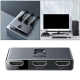 Maxbell HDMI 4K 30Hz Switch 1x2/2x1 for PS4/3 TV HDTV Projector Monitor Switcher