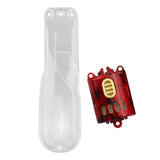 Maxbell DIY Motor Cover Housing Case Parts for Wahl 8591 8148 8504 Red clear