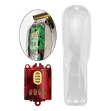 Maxbell DIY Motor Cover Housing Case Parts for Wahl 8591 8148 8504 Red clear