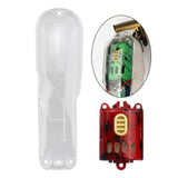 Maxbell DIY Motor Cover Housing Case Parts for Wahl 8591 8148 8504 Red clear