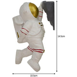 Maxbell Cute Astronaut Figurines Toys Gifts Home Living Room Nursery Wall Decor 1 hand rock climb