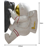 Maxbell Cute Astronaut Figurines Toys Gifts Home Living Room Nursery Wall Decor 2 hand rock climb