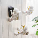 Maxbell Cute Astronaut Figurines Toys Gifts Home Living Room Nursery Wall Decor 2 hand rock climb