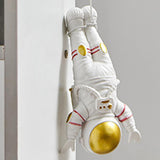 Maxbell Cute Astronaut Figurines Toys Gifts Home Living Room Nursery Wall Decor reverse climbing