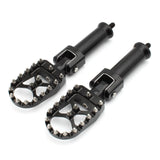 Maxbell Rear Foot Pegs Footpeg Fits for Harley Flfb Flhcs Fxbrs Replace Parts Acc Wide Peg Black