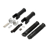 Maxbell Rear Foot Pegs Footpeg Fits for Harley Flfb Flhcs Fxbrs Replace Parts Acc Knurled Pedal Black