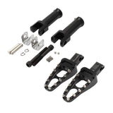 Maxbell Rear Foot Pegs Footpeg Fits for Harley Flfb Flhcs Fxbrs Replace Parts Acc Narrow Peg Black