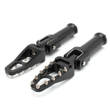 Maxbell Rear Foot Pegs Footpeg Fits for Harley Flfb Flhcs Fxbrs Replace Parts Acc Narrow Peg Black