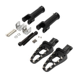 Maxbell Rear Foot Pegs Footpeg Fits for Harley Flfb Flhcs Fxbrs Replace Parts Acc Narrow Peg Black