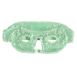 Maxbell Ice Face / Eye Mask Hot Cold Therapy with Plush Backing green