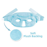 Maxbell Ice Face / Eye Mask Hot Cold Therapy with Plush Backing green