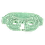 Maxbell Ice Face / Eye Mask Hot Cold Therapy with Plush Backing green