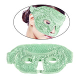 Maxbell Ice Face / Eye Mask Hot Cold Therapy with Plush Backing green