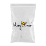 Maxbell Backyard Practice Golf Hole Pole Flag Cup Stick Folding Putting Flagstick Yellow Black