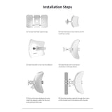 Maxbell CF-E317A Wireless Long Range WiFi Bridge 5.8G 300Mbps Outdoor CPE Router