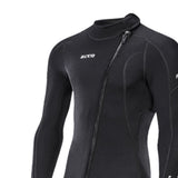 Maxbell Diving Wetsuit Full Length Wet Suit Surf Diving Suit Front Zipper Swimsuit Men XL