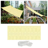 Maxbell Patio Sun Shade Canopy UV Block Outdoor Cover for Backyard Garden Playground 4x1.6m