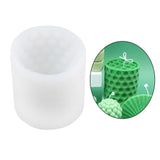 Maxbell 3D Candle Mold Silicone Crayon Candle Making Soap Mould Beehive Moulds