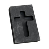 Maxbell Graphite Ingot Mold Crucible for Melting Scrap Copper Jewelry  Small Cross