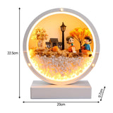 Maxbell Table Lamp Light Eternal Flower Wedding Centerpiece Photo Props Decorative D