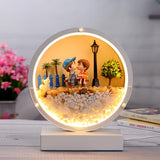 Maxbell Table Lamp Light Eternal Flower Wedding Centerpiece Photo Props Decorative B