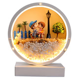 Maxbell Table Lamp Light Eternal Flower Wedding Centerpiece Photo Props Decorative B