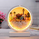 Maxbell Table Lamp Light Eternal Flower Wedding Centerpiece Photo Props Decorative A