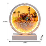 Maxbell Table Lamp Light Eternal Flower Wedding Centerpiece Photo Props Decorative A